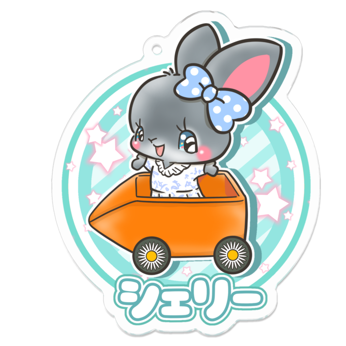 アクリルキーホルダー - 70 × 70 (mm)