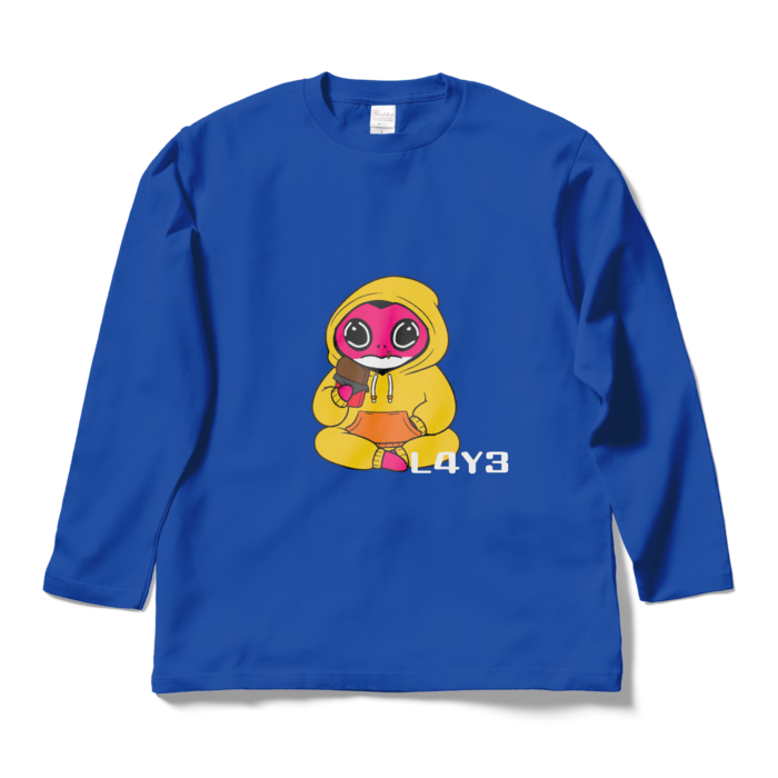 ロングスリーブTシャツ - L - ロイヤルブルー