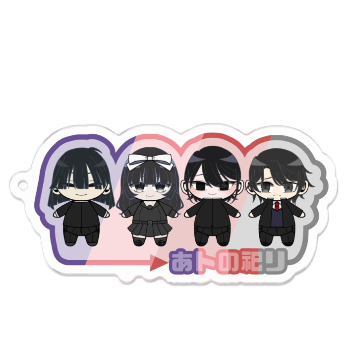 アクリルキーホルダー - 70 x 70 (mm)