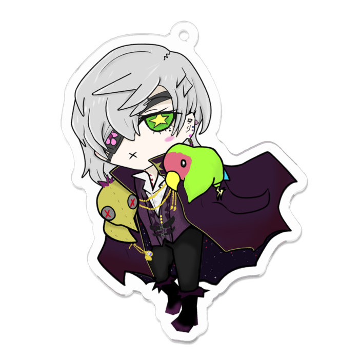 アクリルキーホルダー - 70 x 70 (mm)