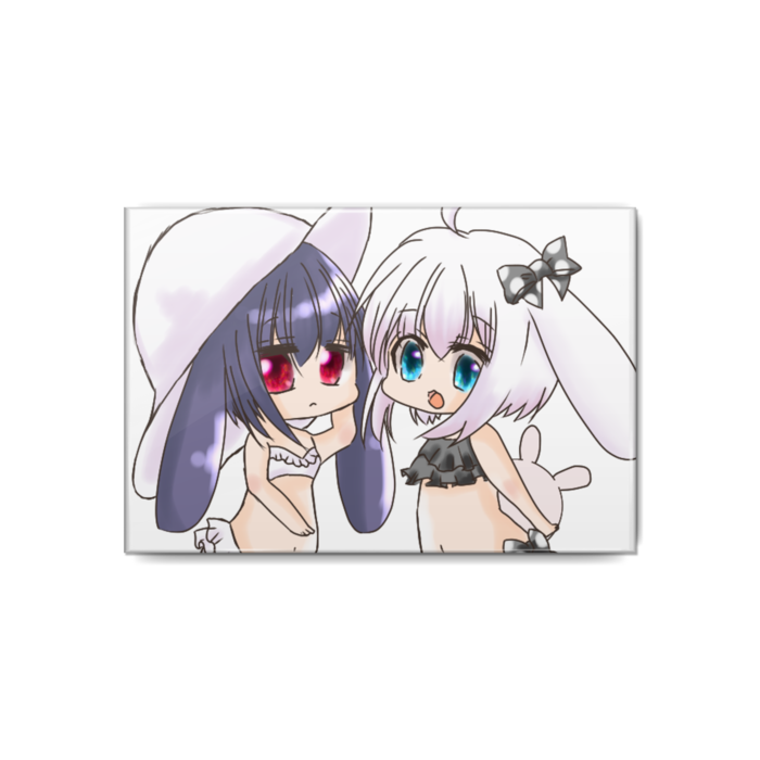 缶バッジ - 80x54mm