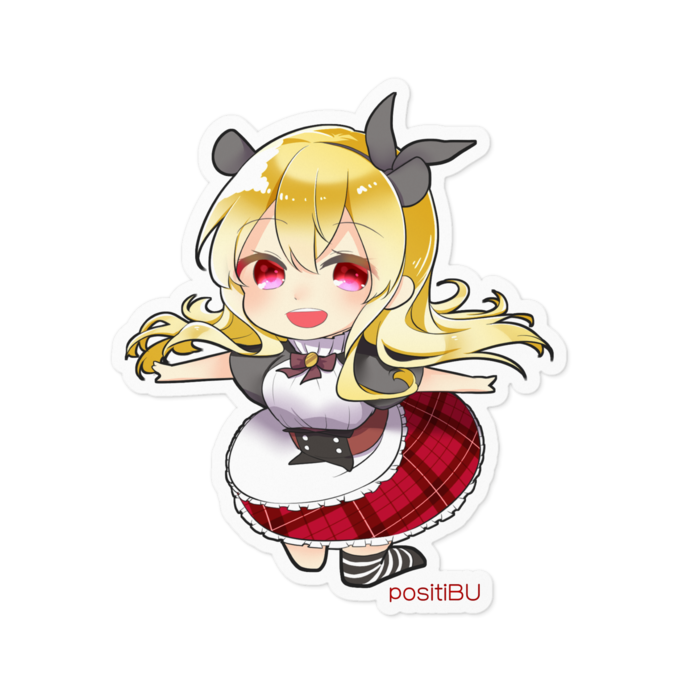 ステッカー - 100 x 100 (mm)