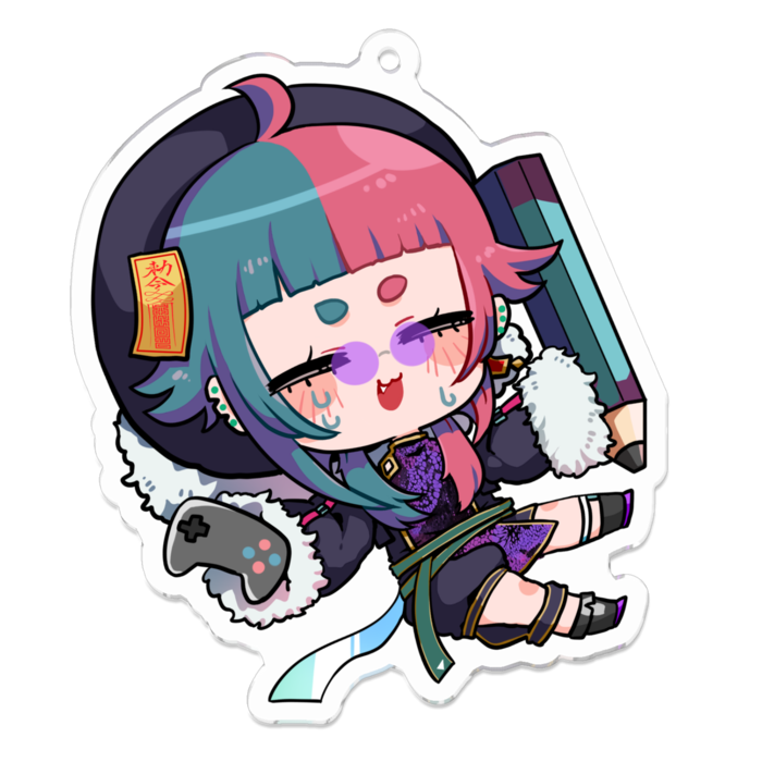 アクリルキーホルダー - 70 x 70 (mm)