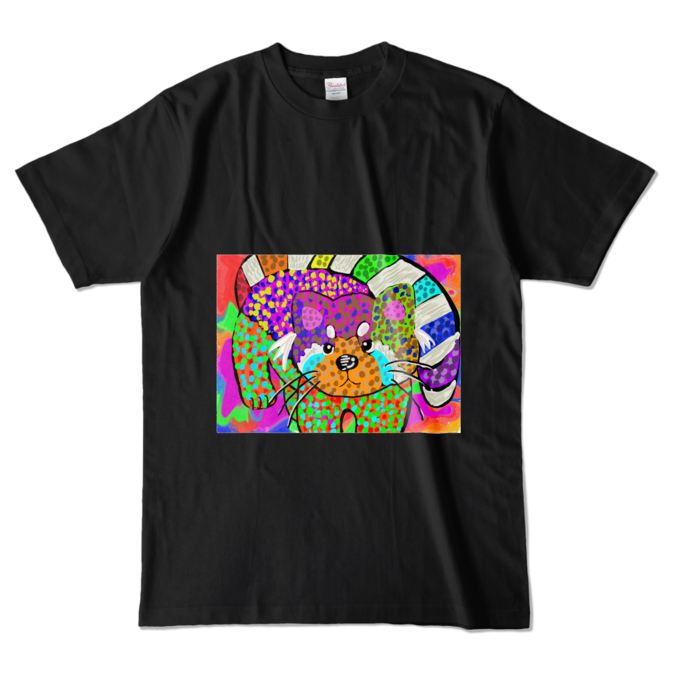 カラーTシャツ - L - ブラック (濃色)