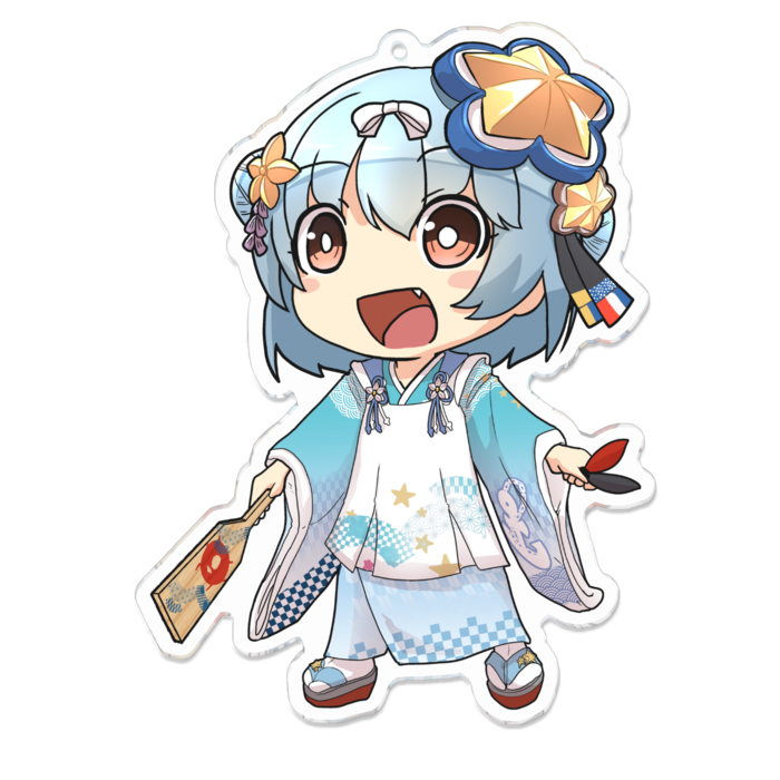アクリルキーホルダー - 100 x 100 (mm)