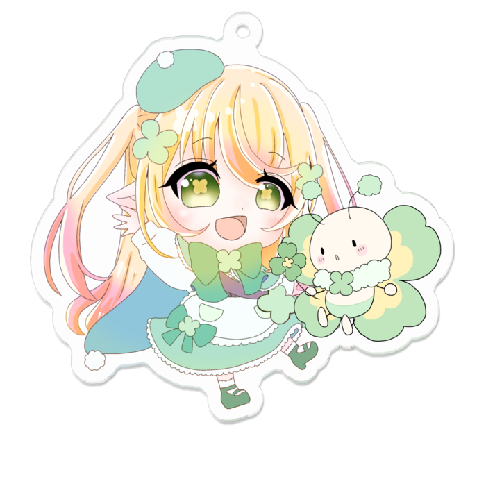 アクリルキーホルダー - 70 x 70 (mm)