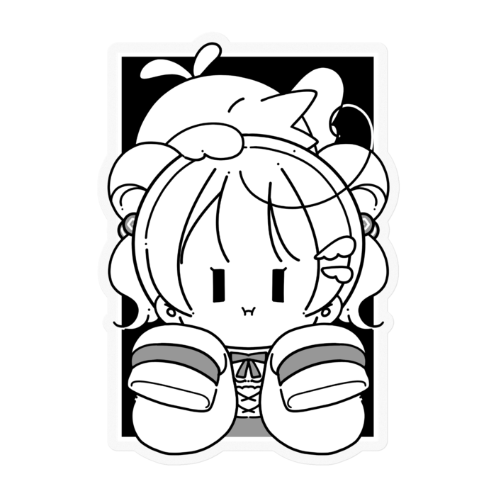ステッカー - 100 x 100 (mm)