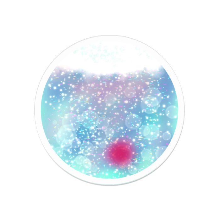 アクリルバッジ - 50 x 50 (mm)