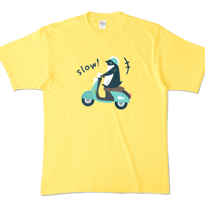 カラーTシャツ - XL - イエロー (濃色)