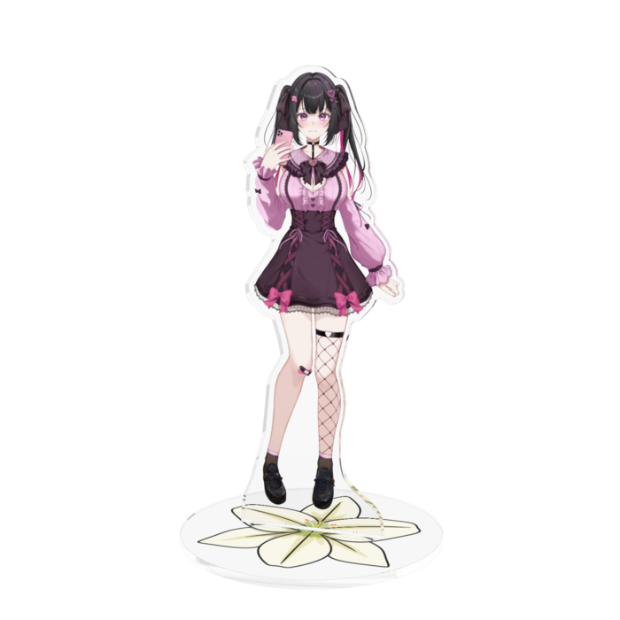 魔宝ルリス アクリルスタンド 地雷黒髪ver. - 160x160mm(1)