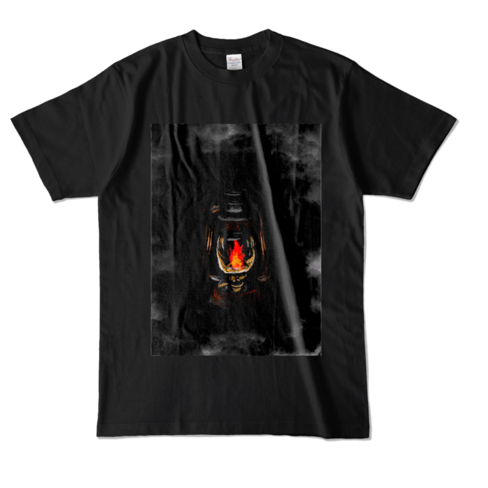 カラーTシャツ - L - ブラック (濃色)