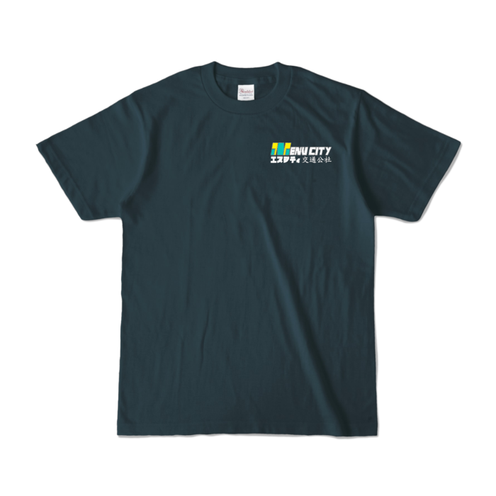 カラーTシャツ - S - デニム (濃色)