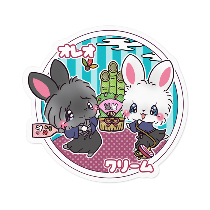 ステッカー - 100 x 100 (mm)