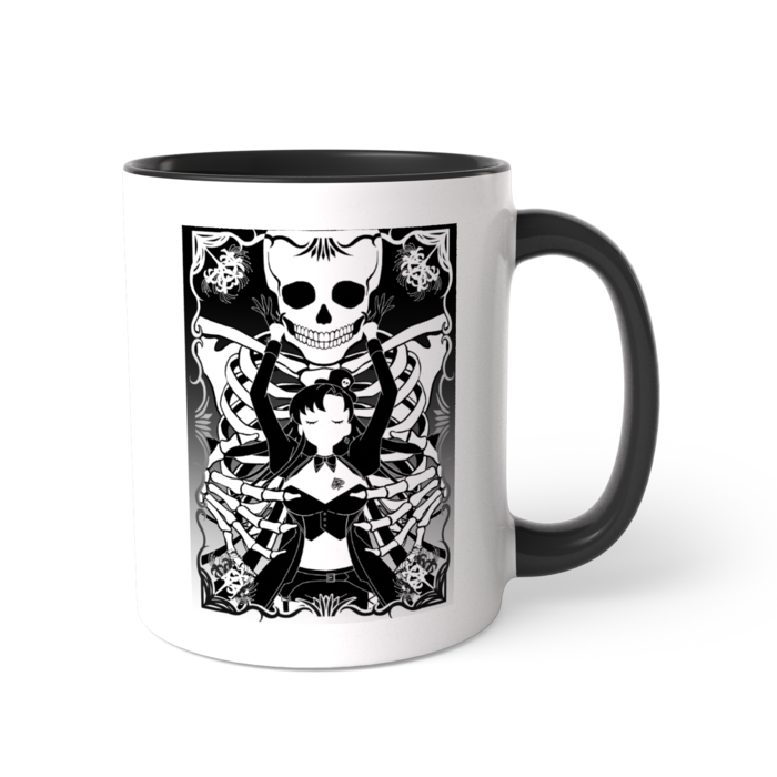 ツートンカラーマグカップ - 直径 8.2cm / 高さ 9.5cm