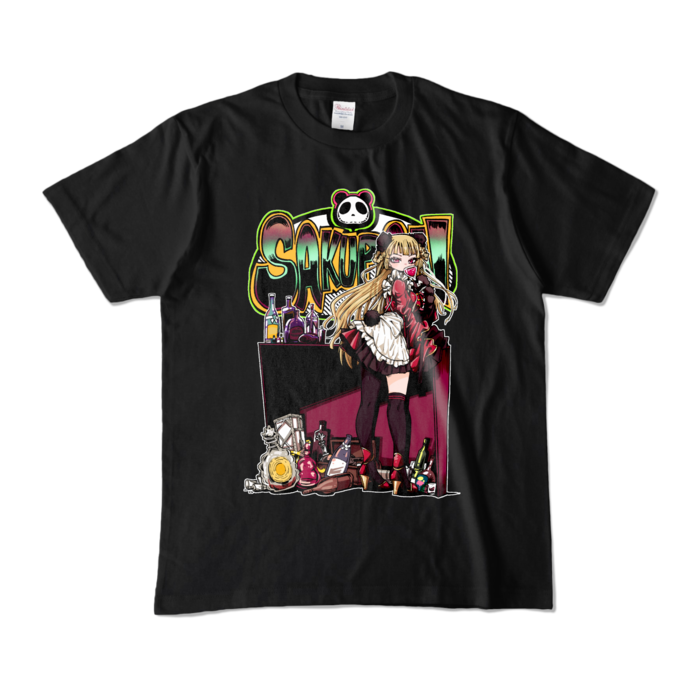 カラーTシャツ - M - ブラック (濃色)