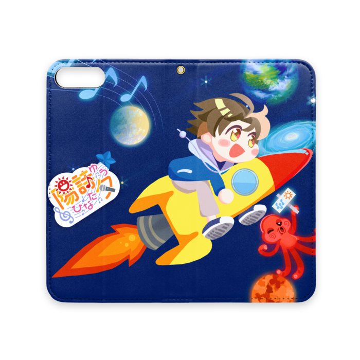 手帳型iPhoneケース（ベルトなし） - iPhone 8 Plus / 7 Plus - ストラップ穴 あり