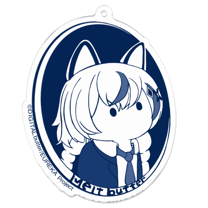 アクリルキーホルダー - 70 x 70 (mm)