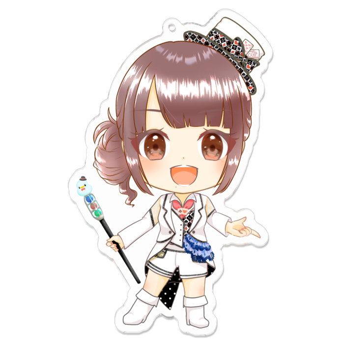 アクリルキーホルダー - 100 x 100 (mm)