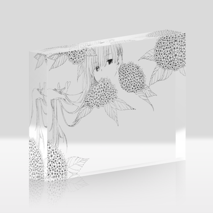 アクリルブロック - 148x100mm