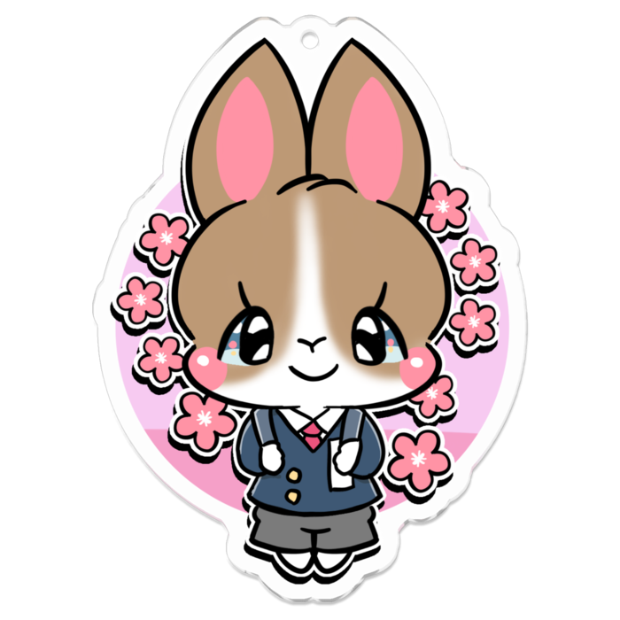 アクリルキーホルダー - 70 x 70 (mm)