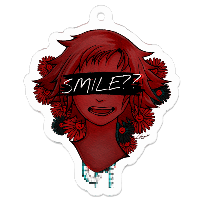 SMILE?? アクキー - 50 x 50 (mm)