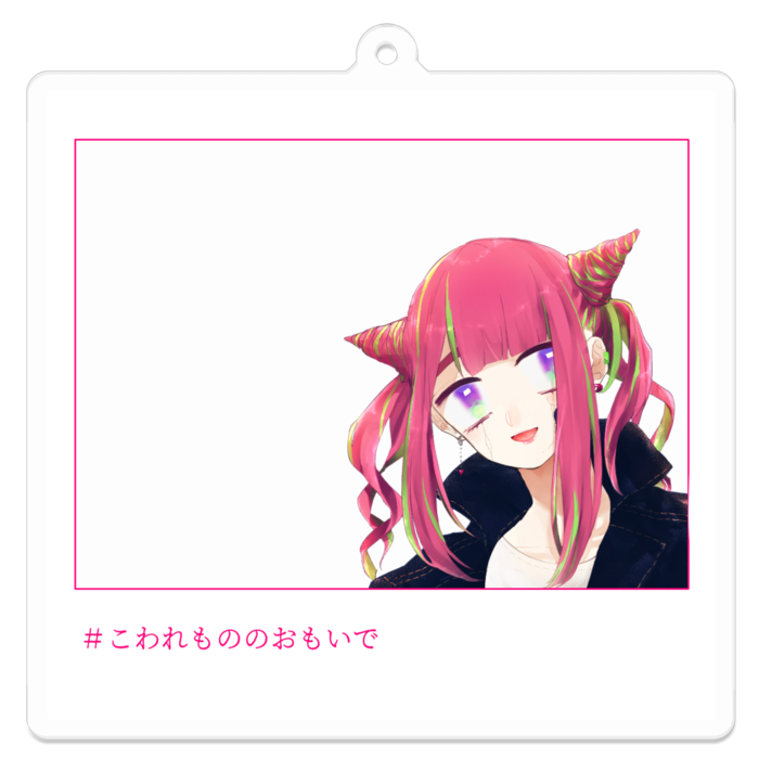 アクリルキーホルダー - 70 x 70 (mm)