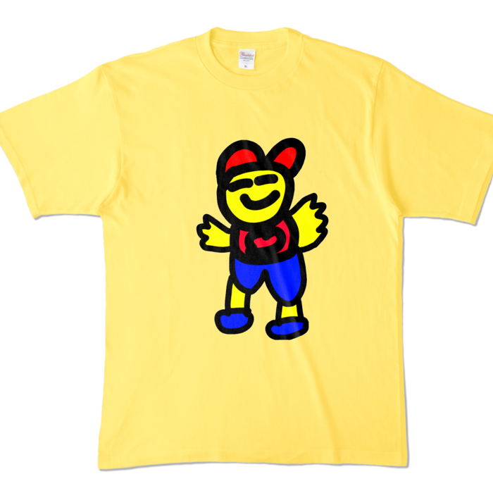 カラーTシャツ - XL - イエロー (濃色)