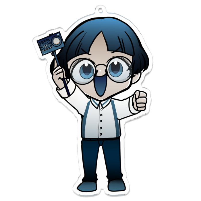 アクリルキーホルダー - 100 x 100 (mm)