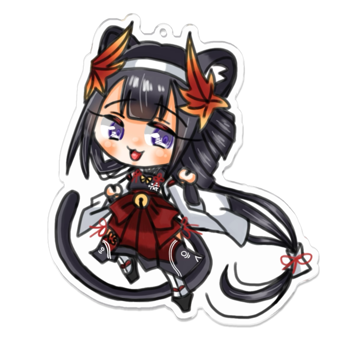 アクリルキーホルダー - 100 x 100 (mm)