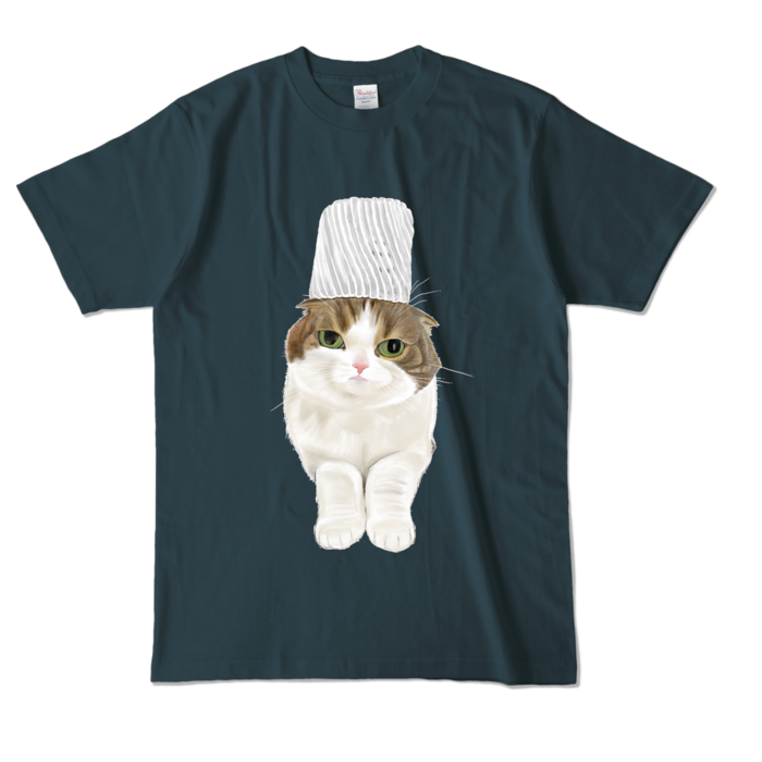 カラーTシャツ - L - デニム (濃色)