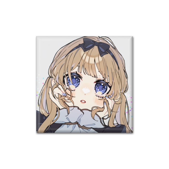 缶バッジ - 四角形40mm