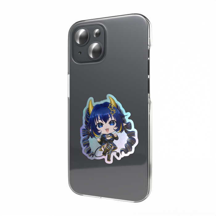 オーロラスマホステッカー - W55 × H91mm 以内