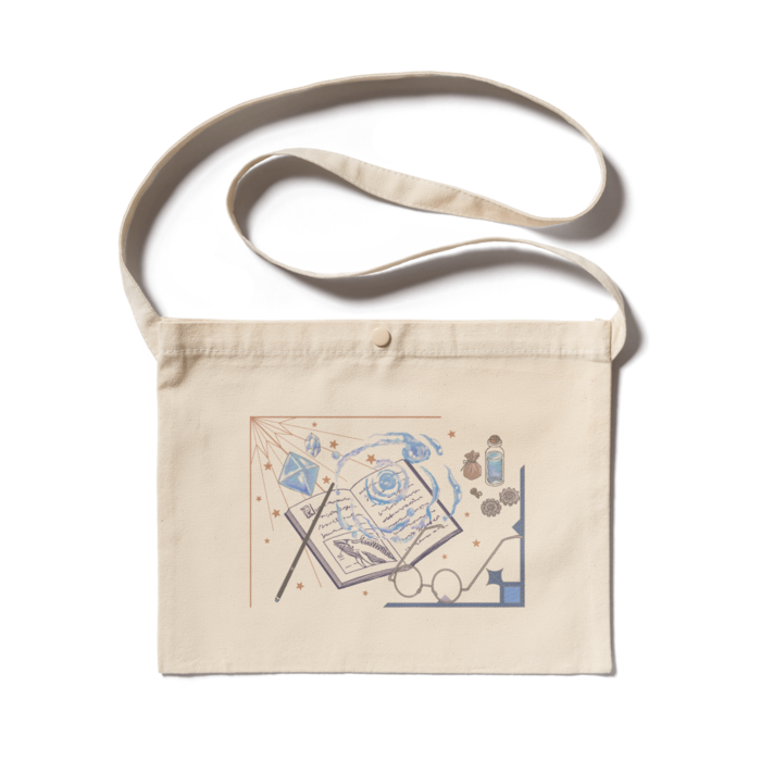 サコッシュ - 300 x 230 (mm)ナチュラル