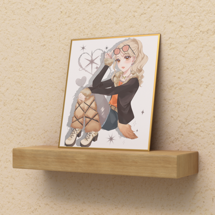 色紙 - ミニ（H135 × W120mm）