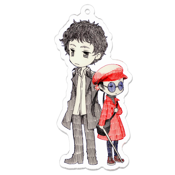 アクリルキーホルダー - 70 x 70 (mm)