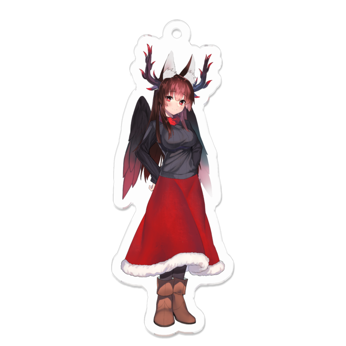 期間限定 おでかけについてくクロエちゃんアクリルキーホルダー もふもふクロエちゃん工房改スペシャル Booth