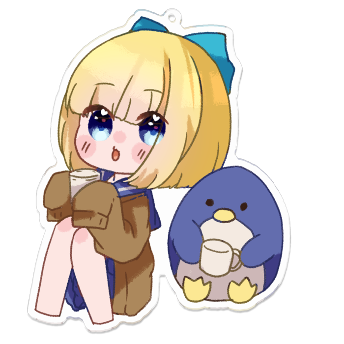 アクリルキーホルダー - 100 x 100 (mm)