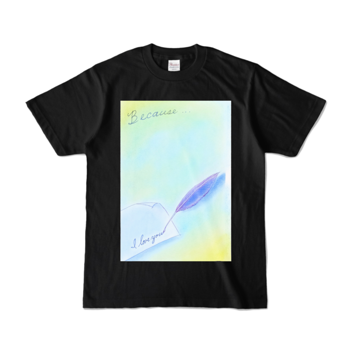 カラーTシャツ - S - ブラック (濃色)