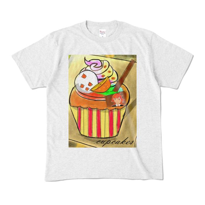 カラーTシャツ - M - アッシュ (淡色)