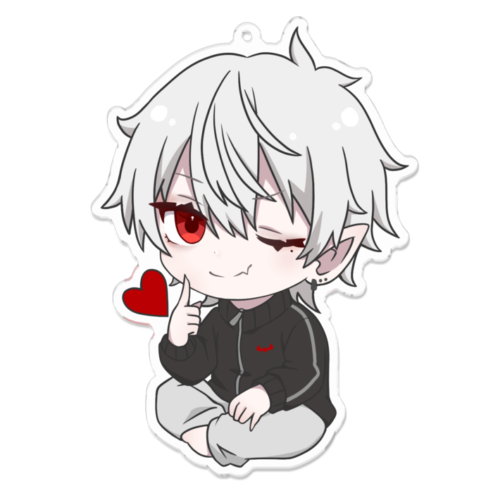 アクリルキーホルダー - 100 x 100 (mm)