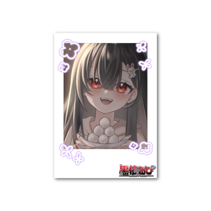 お団子で幸せなるびチェキ