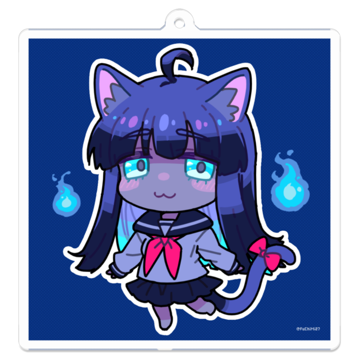 アクリルキーホルダー - 70 x 70 (mm)