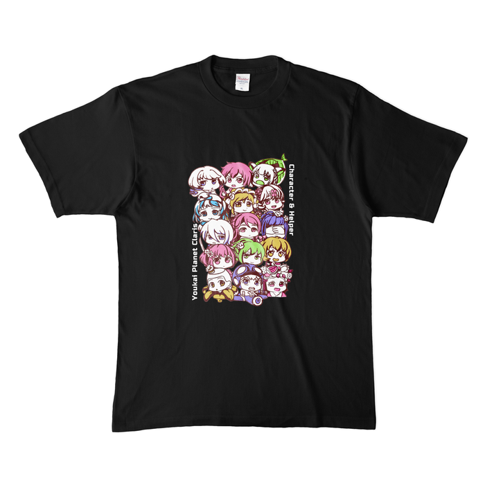 カラーTシャツ(濃色) - XL - ブラック