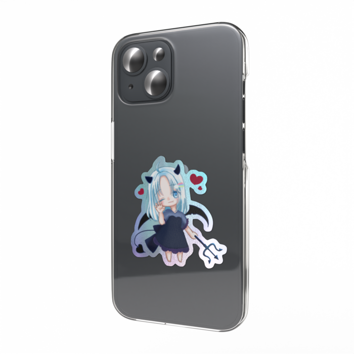 オーロラスマホステッカー - 縦