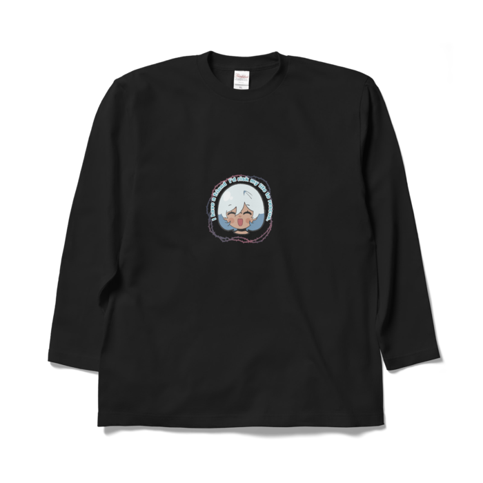 ロングスリーブTシャツ - XL - ブラック