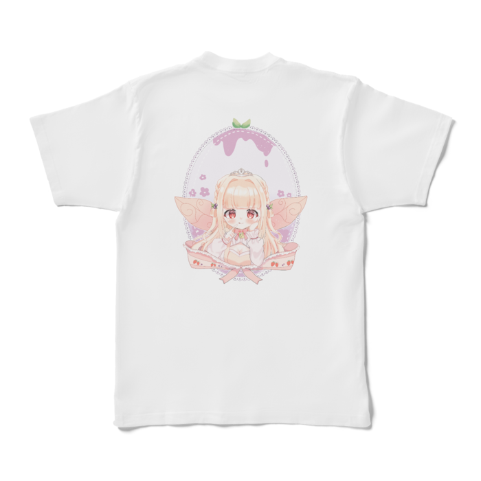 Tシャツ - XL - 白　背面