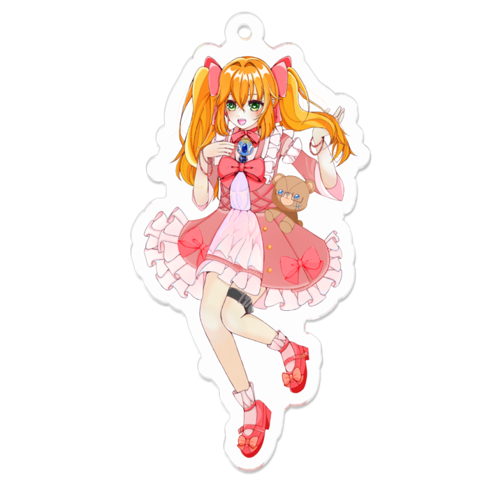 アクリルキーホルダー - 70 x 70 (mm)