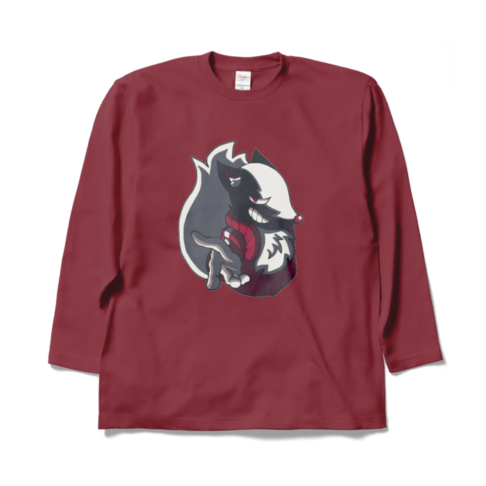 ロングスリーブTシャツ - XL - バーガンディ