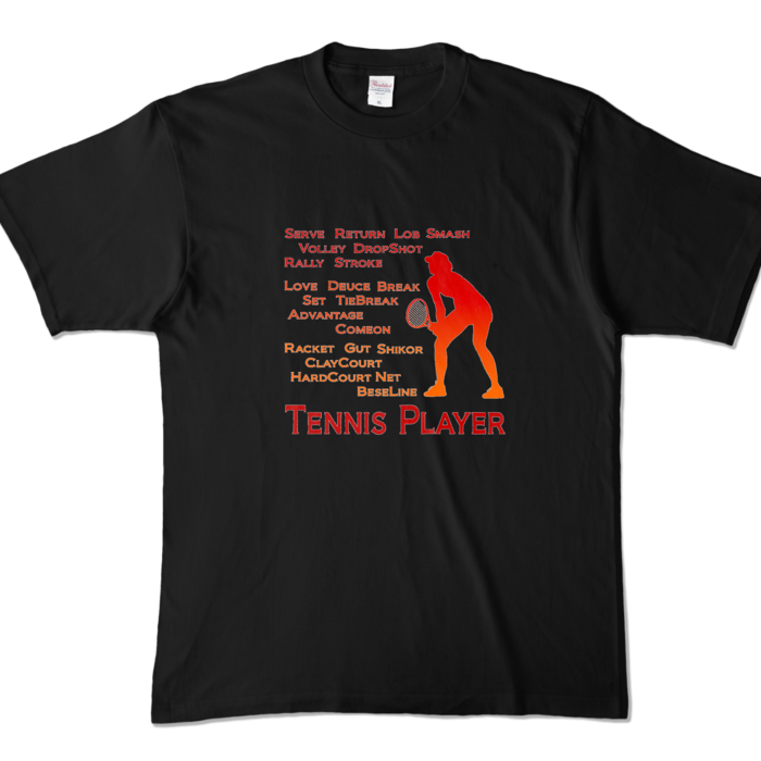 カラーTシャツ - XL - ブラック (濃色)