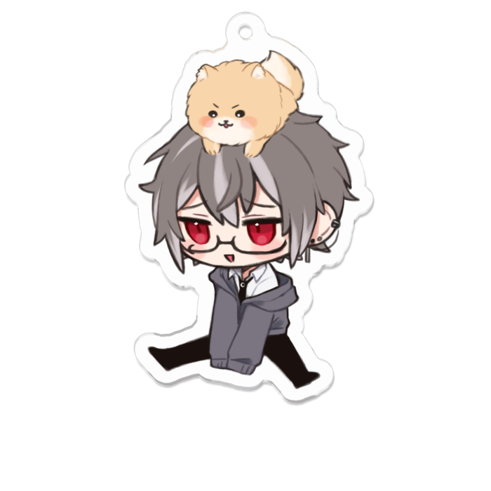 アクリルキーホルダー - 70 x 70 (mm)